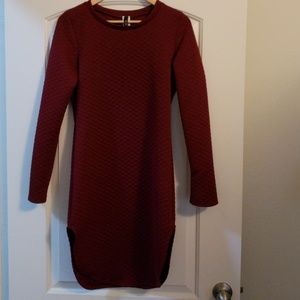 Maroon Dress